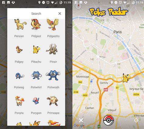 poke radar for pokemon go.